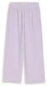 Tom Tailor Wide Leg Stoffhose mit Rippstruktur Skinny Fit (1050087) flieder