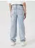 Name It NKFROSE HW Straight Jeans Wide Fit (13231223) light blue bleached denim