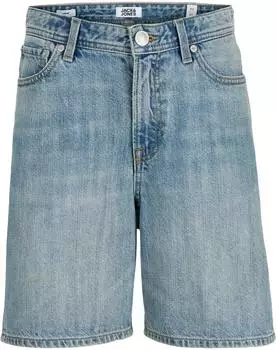 Jack & Jones JJITONY JJORIGINAL SHORTS AKM 280 JNR Used Look Shorts (12290113) blue denim