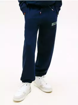 Tommy Hilfiger Mini Corp Sweatpants Jogginghose (KB0KB10254) dunkelblau/hellgrün/offwhite