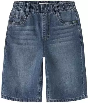 Name It NKMBEN X SKATER DNM BERMUDA 8649-BY NOOS Denim Shorts Baggy Fit (13252421) medium blue denim