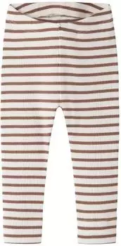 Name It Mädchen Junge Leggings Nbnkab (13198040) toasted coconut/ecru/braun