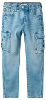 Name It NKMSILAS TAP CARGO JEANS 6650-AZ NOOS (56704337) light blue denim