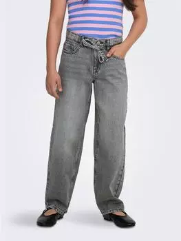 Only KOGGIANNA STRAIGHT DNM Relax-fit Jeans (15354523) medium grey denim