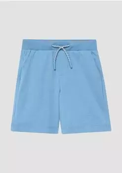 s.Oliver Jersey-Bermuda mit Elastikbund blau 2179333.5305.