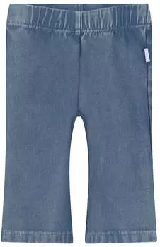 Noppies Baby Mädchen Hose Tyhee Slim Fit blue denim