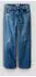 Name It NKFROSE Weite Jeans mit Destroyed-Effekt und hohem Bund (13211699) dark blue denim