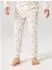 Name It NMFWANG Wool Needle Legging NOOS Regular Fit snow weiß aop:flowers + leafs/grün/rosé