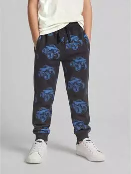 Tom Tailor Jogginghose mit Monster-Motiv blue denim/dunkelgrau