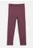 s.Oliver Sweat-Leggings mit Glitzerbund bordeaux
