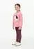 s.Oliver Sweat-Leggings mit Glitzerbund bordeaux