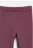 s.Oliver Sweat-Leggings mit Glitzerbund bordeaux