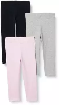 Amazon Essentials Leggings 5er-Pack grau meliert/hellrosa/schwarz