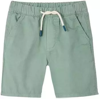 Vertbaudet Jeans-Shorts mit Dehnbund, Bundweite verstellbar (341022885) tannengrün