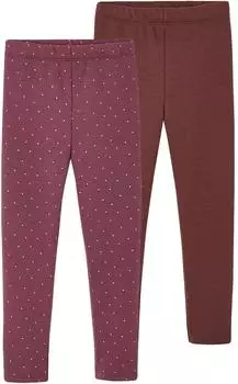 Vertbaudet 2er-Pack Thermoleggings mit Fleece-Futter (341018818) pflaume