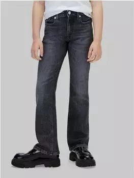 Calvin Klein Flared Fit Washed Black black denim