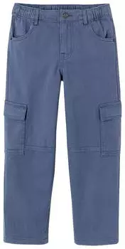 Vertbaudet Cargo-Hose mit Dehnbund (341028098) jeansblau