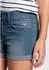 KangaROOS Stretch Denim Shorts mit Logo-Stickerei (62836266) mid blau