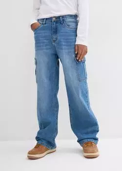 bonprix Loose Fit Jeans Baggy Cut (91612495) hellblau denim