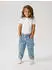 Name It NMFBella Mom Jeans medium blue denimaop:hearts/hellblau/zitrone/lila