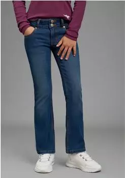 KangaROOS Bootcut Jeans in authentischer Waschung (36267810) dark denim w