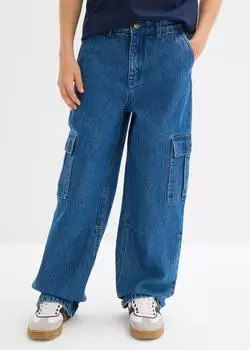 bonprix Loose-Fit Jeans f&uuml;r Jungen (93268995) blau