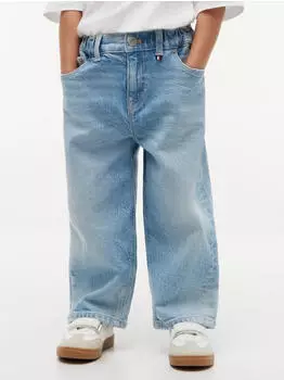 Tommy Hilfiger Weite Jeans Weites Bein, Bequeme Passform (81634158) denim light 02