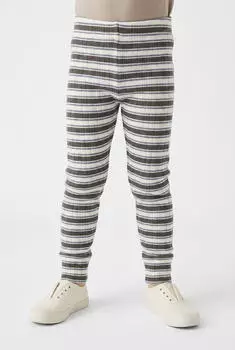 Name It NBMWANG WOOL NEEDLE LONGJOHN NOOS Lange Unterhose Slim Fit (97817742) snow wei&szlig; stripes:morel/folkstone gray