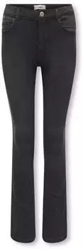 Only KOGRAIN Regular Flared Jeans Washed (15363662) washed black