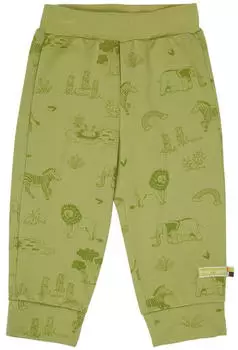 loud + proud Hose mit Druck, GOTS Zertifiziert (4175) avocado