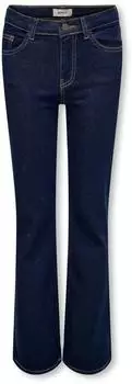 Only KOGJUICY Reg Wide Leg Jeans Relaxed Fit (15357809) dark blue denim