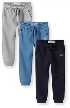 Minoti Jogginghose 3er-Pack (29FLEECE204) blau