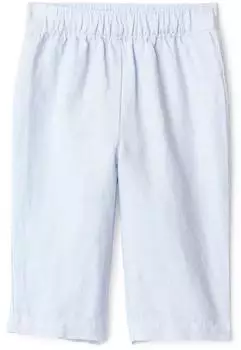 Amazon Essentials Hose aus Baumwoll-Leinen-Mischgewebe zum Hineinschlüpfen (AEUB20869) hellblau