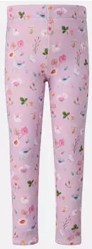 s.Oliver Thermofleece-Leggings mit All-over-Print pink|mehrfarbig 2183983.45A1.