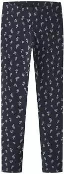 Name It Leggings Blumen marine/flieder (13227981-DarkSa)