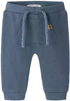 Name It Jogginghose Struktur blau (13258037-Vintag)