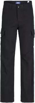 Jack & Jones Bekleidung Jpstkane Jjbarkley Cargo Pant Noos Jnr - Schwarz - Gr&ouml;&szlig;e (12258383-Black)