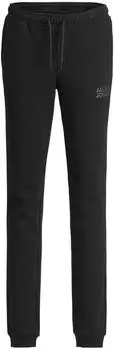 Jack & Jones Bekleidung Jpstgordon Jjnewsoft Sweat Pant Noos Jnr - Schwarz - Gr&ouml;&szlig;e (12179798-Black Print:TONAL)
