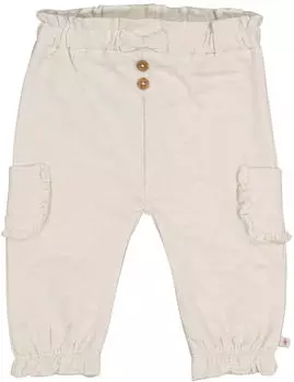 Feetje Jogginghose mit Taschen Rüschen natur (52202602-610)