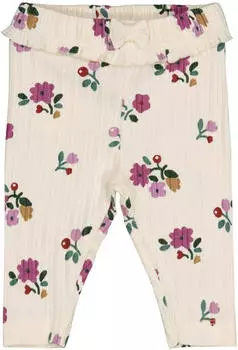 Feetje Leggings Blumen Rippqualität natur/bunt (52202590-630)