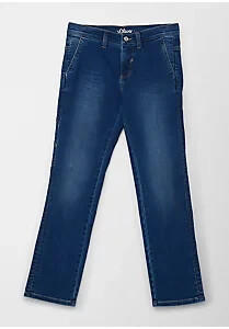 S.Oliver Pete: Jeans mit Waschung Kids (2124938.56Z2) blau