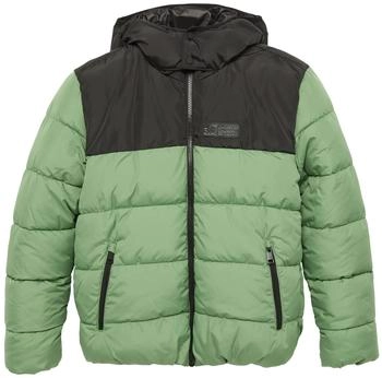 s.Oliver Steppjacke mit Kontrast-Details und Fleecefutter (2154399) grün