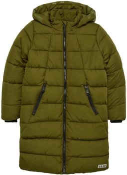 s.Oliver Warmer Mantel im Loose Fit mit Zwei-Wege-Zipper (2154626) grün