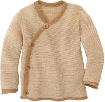 Disana Melange-Jacke Karamell-Natur (12178-86/92-)