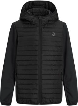 Jack & Jones JJEMULTI Quilted Jacket Junior schwarz/grau (12182303)