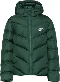 Nike All Day Play Therma-FIT-Puffer-Jacke mit weiter Passform (ältere Kinder) - Grün HQ4976-323