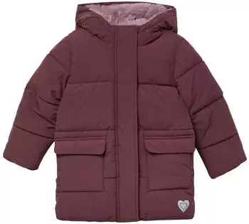 s.Oliver Wintermantel mit Kapuze mit Plüschfutter Rosa 2171404.4530.