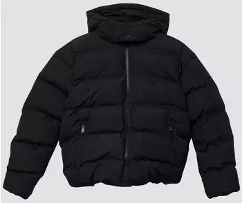 s.Oliver Pufferjacke mit Kapuze / schwarz 2171831.9999.