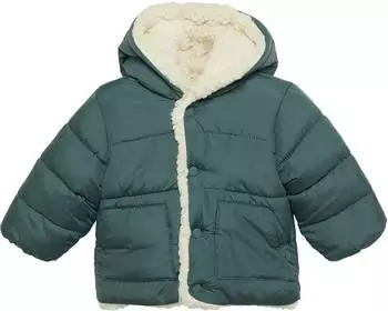 s.Oliver Steppjacke mit Teddyplüsch-Futter grau 2154411.9515.