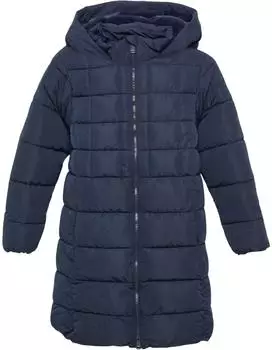 s.Oliver Wärmender Steppmantel mit Teddyplüsch-Futter / blau 2171539.5952.